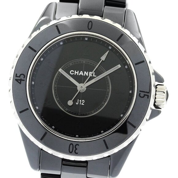 CHANEL J12 phantom H6346 black Dial Quartz Ladies Watch_894296 - Picture 1 of 7